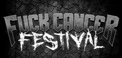 Das Bild zeigt das Logo vom Fuck Cancer Festival