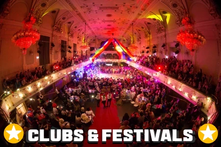 Der Volle Sall im Congress Messe Graz steht stellvertretende für die Informationen zur Barrierefreiheit der Clubs und Festivals Österreich